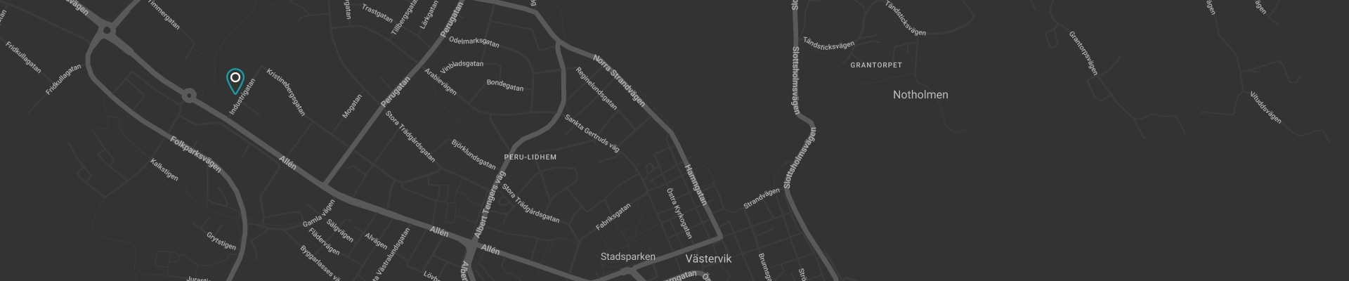 Landrins Bil Västervik - Karta