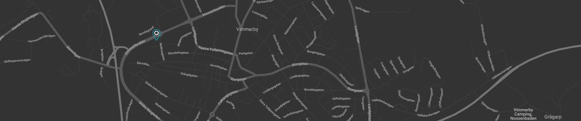 Landrins Bil Vimmerby - Karta